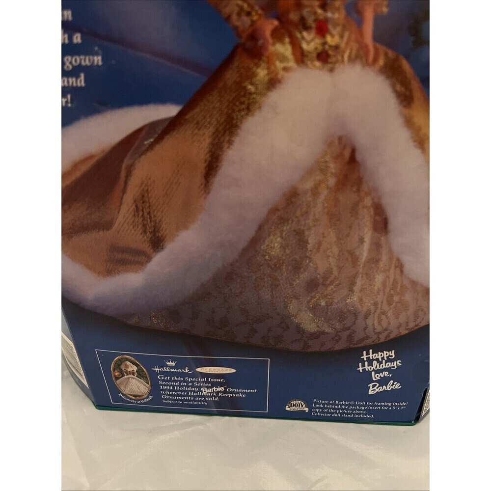 Happy Holidays 1994 Barbie Doll, Vintage, Unopened - Picture 15 of 16